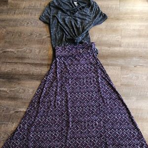 Xxs Lularoe Maxi Skirt